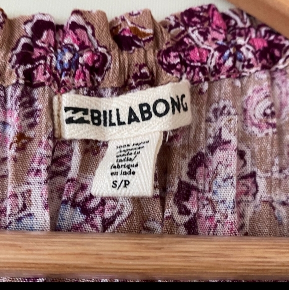NWT BILLABONG • Long Sleeve Boho Top Blouse Size Small - Picture 4 of 5